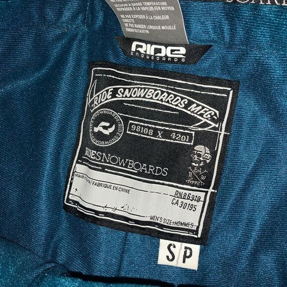 Ride Snowboards MFG Mens Gray Polyester Pants‎ Size Small - Picture 3 of 9